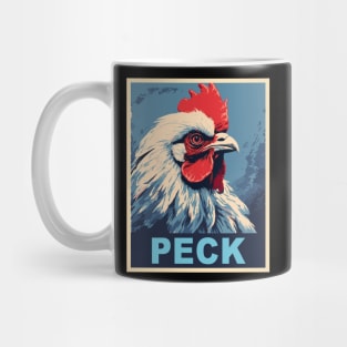 Pun Chicken Gifts Men Kids Women Meme Funny Chicken Mug